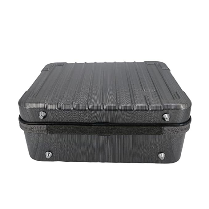 Black Carrying Case Bag For Dji Mini 3 Pro Protective Shoulder Cum Hand Carry Travel Bag (Hard Case With Shoulder Strap(grey))