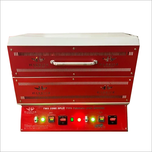 Dual Zone Tube Furnace Application: Industrial