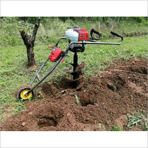 रेड ट्रॉली अर्थ ऑगर