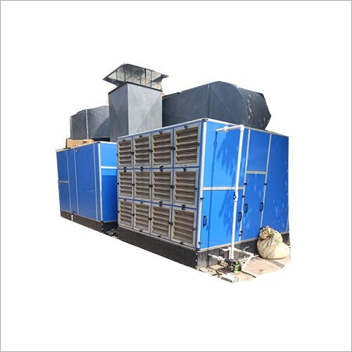 Blue Industrial Air Handling Unit