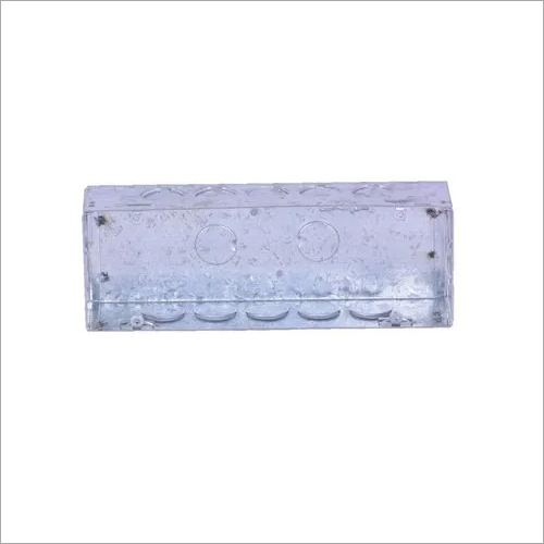 Electrical Modular Box - Stainless Steel, 6-Inch | Silver Finish, Rust Resistant, Durable Design for Secure Electrical Connections