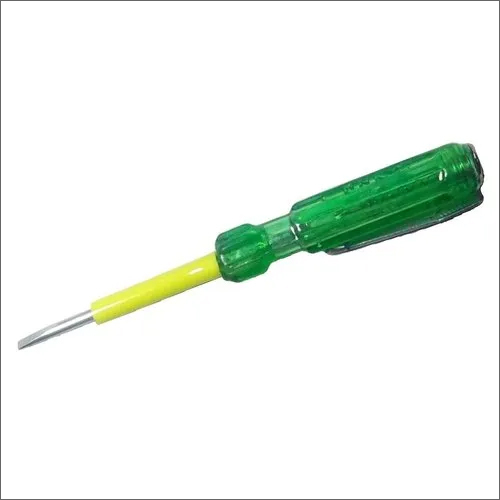 Line Testing Device - Plastic Material, 7 Inch Size, Green/Yellow Color | 220V Voltage, 20Amp Test Current, 99% Accuracy