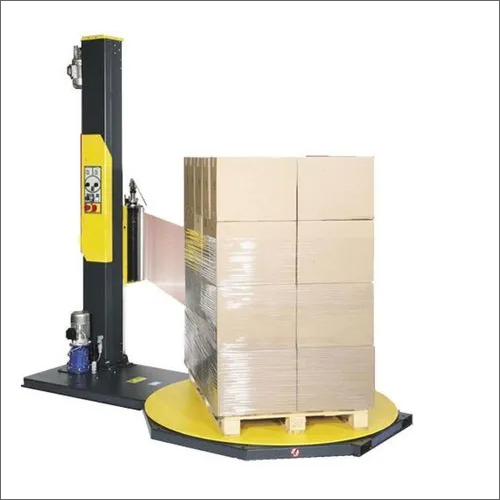 Mild Steel Pallet Stretch Wrapping Machine - Automatic Grade: Automatic