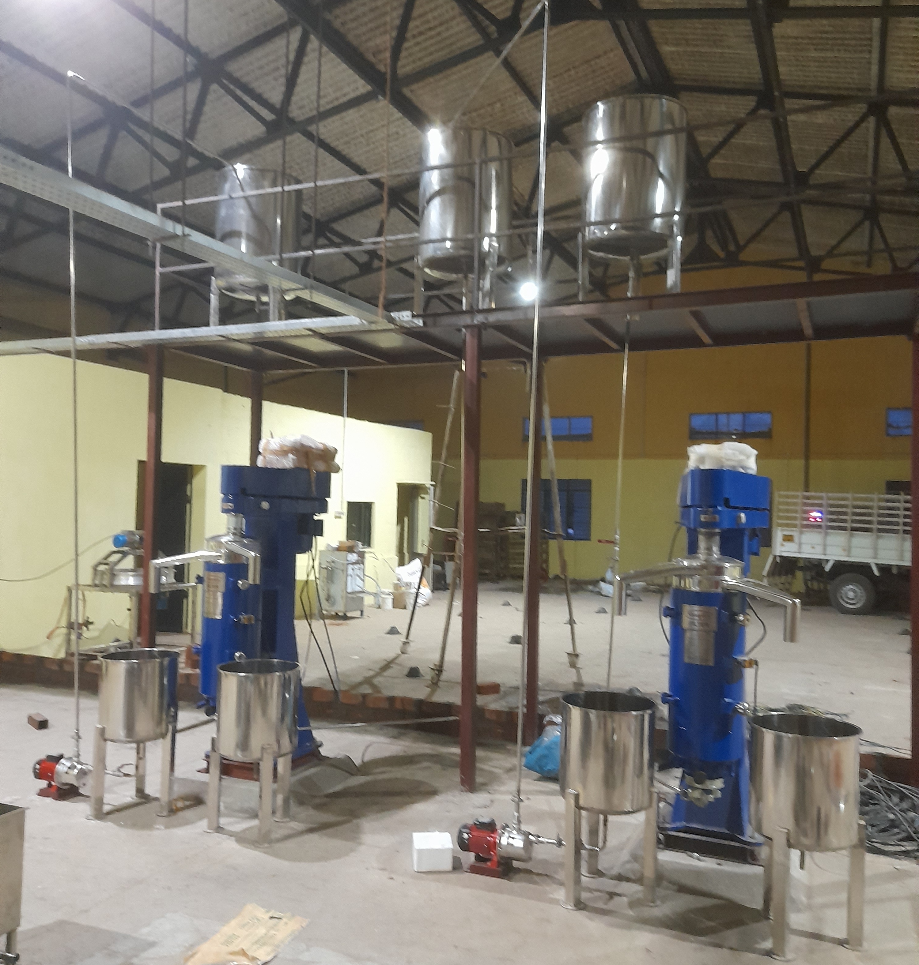 Semi-automatic Cold Process Extra Virgin Coconut Oil Extraction Machine