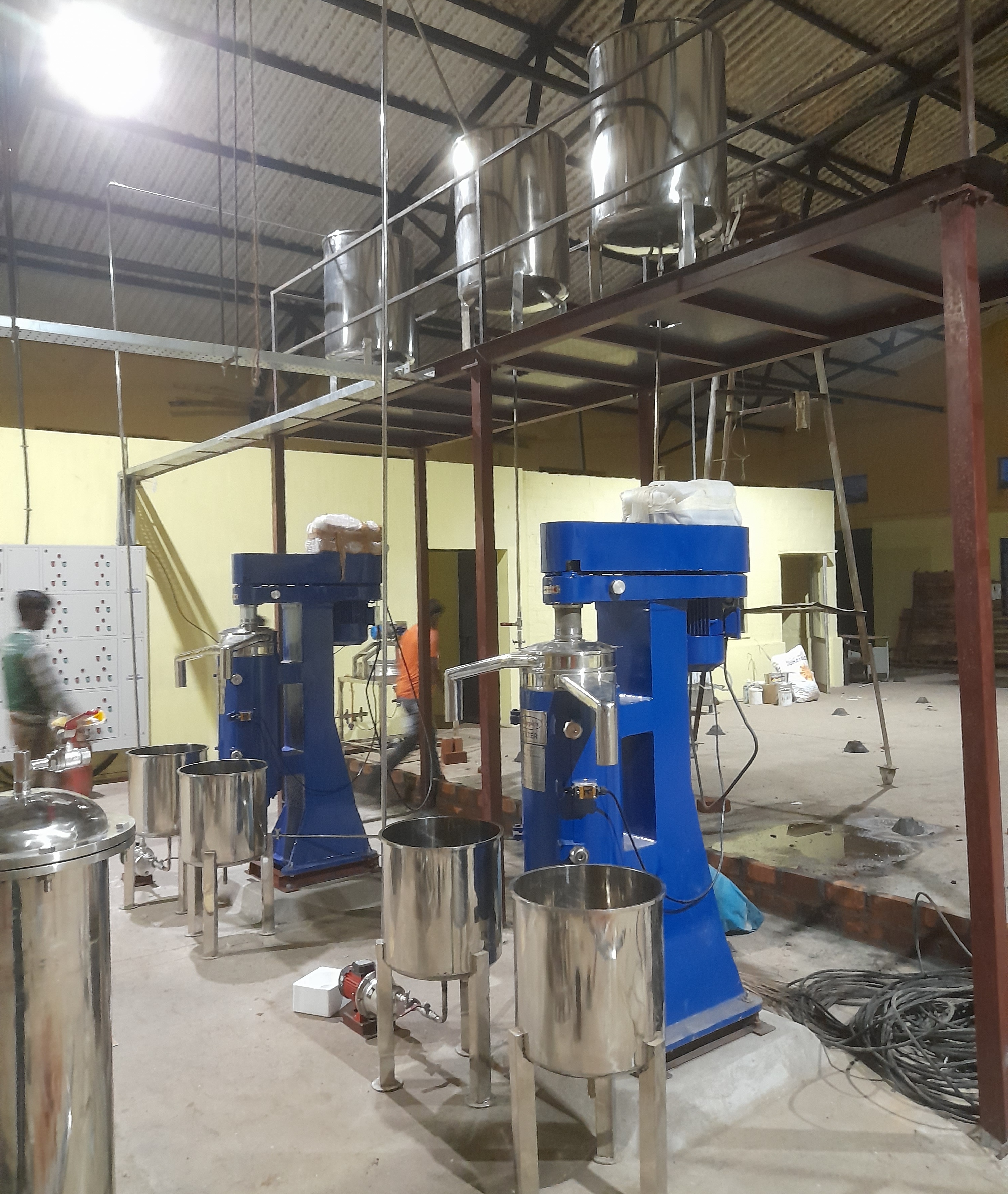 Semi-automatic Cold Process Extra Virgin Coconut Oil Extraction Machine
