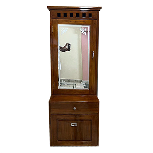 मशीन से बनी लकड़ी की ड्रेसिंग टेबल