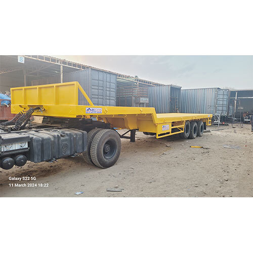 सेमी लो बेड ट्रेलर