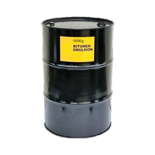 Industrial Bitumen Emulsion - Mild Steel Drum 200-250 Litres | Excellent Water-proofing, Natural Petroleum Asphalt Used In Road And Roofing Applications