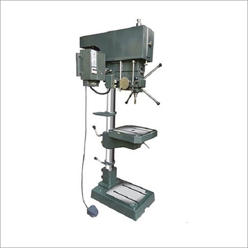 Drilling Cum Tapping Machine - High Quality Built with CNC Technology | Semi-Automatic Operation, Electric Power Source, Painted Finish for Industrial Applications