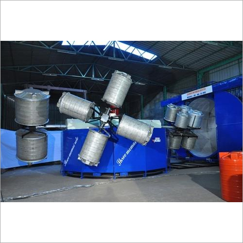 Semi-Automatic 4 Arm Bi Axial Machine