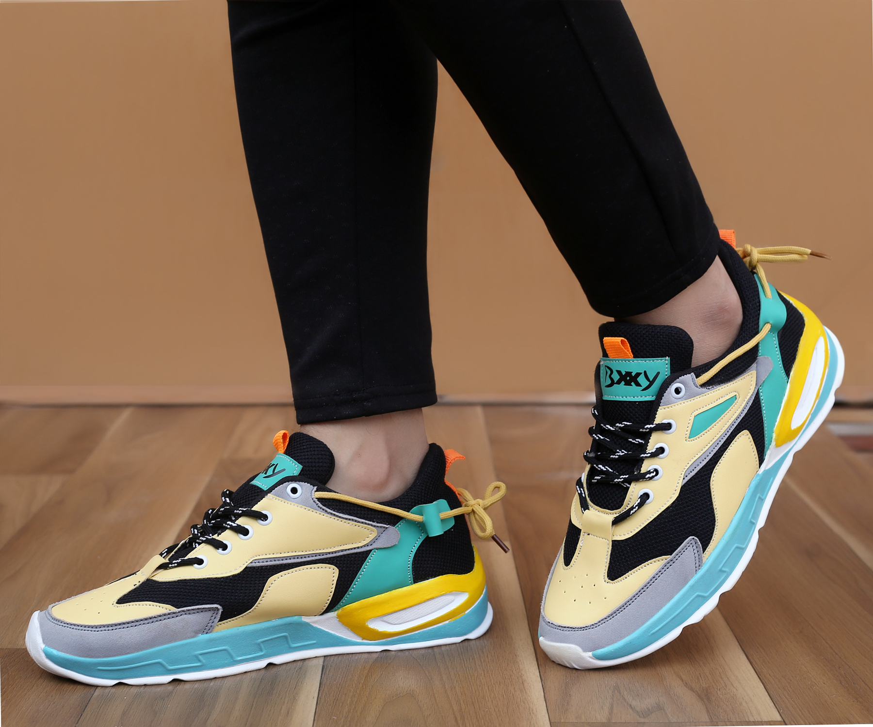 Mens High Fashion Sport Shoes - High-quality Materials, Size 6-10, Lace Closure, Mix Color, Flexible Design For Urban Running Styles