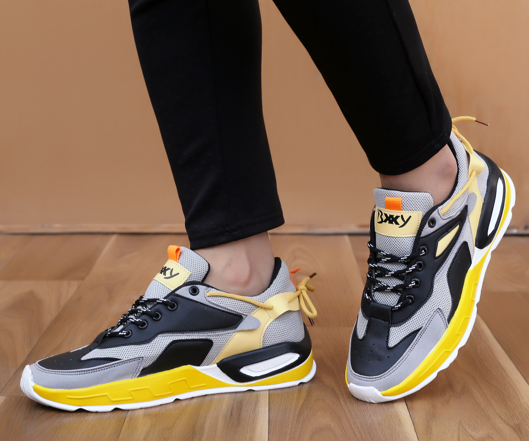 Mens High Fashion Sport Shoes - High-quality Materials, Size 6-10, Lace Closure, Mix Color, Flexible Design For Urban Running Styles