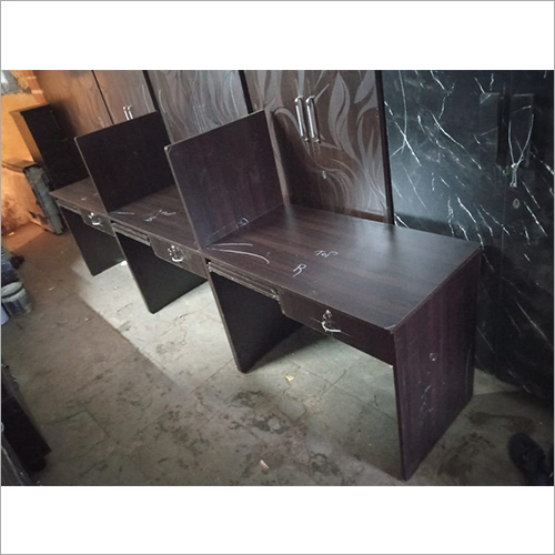 Brown Modular Office Workstation Table