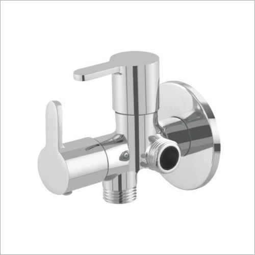 क्रोम प्लेटेड फ्यूजन 2 इन 1 एंगल कॉक