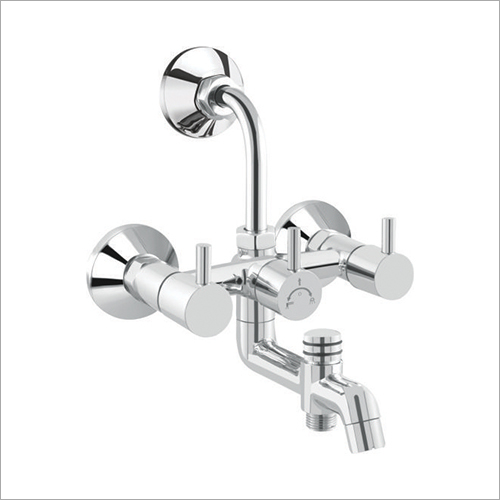 क्रोम प्लेटेड टर्बो 3 इन 1 वॉल मिक्सर