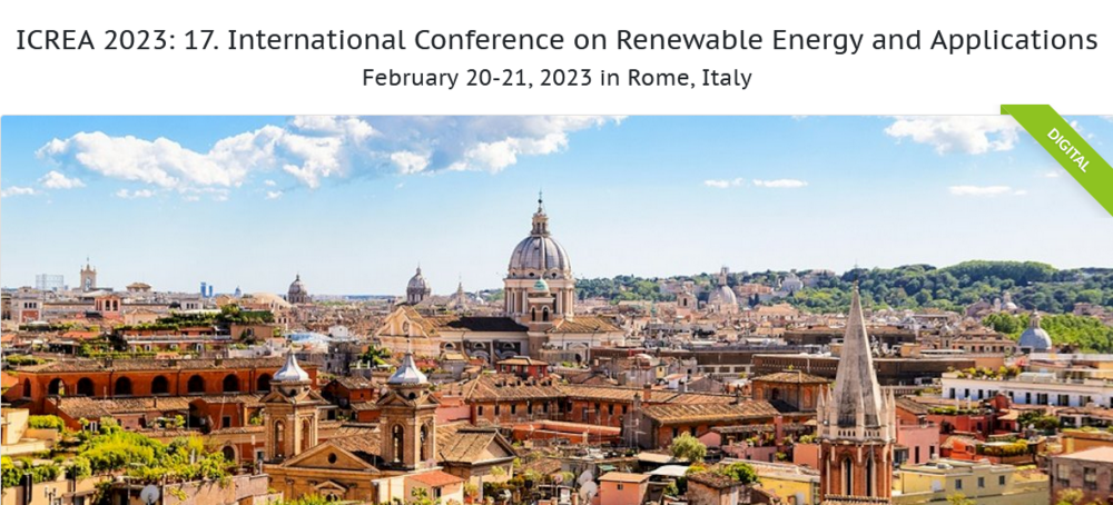 International Conference On Renewable Energy Research And Applications