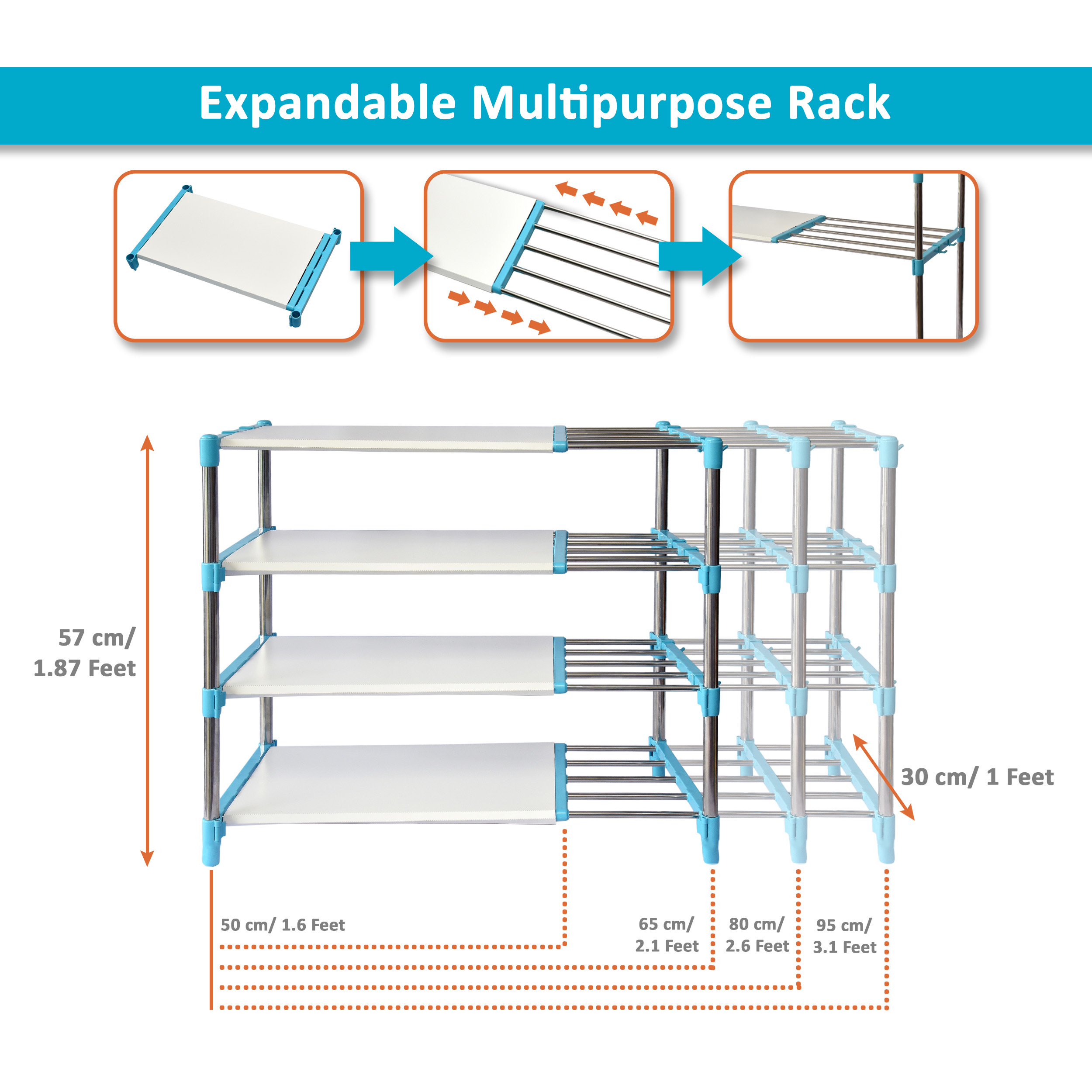 Machine Made Bathroom Storage Racks