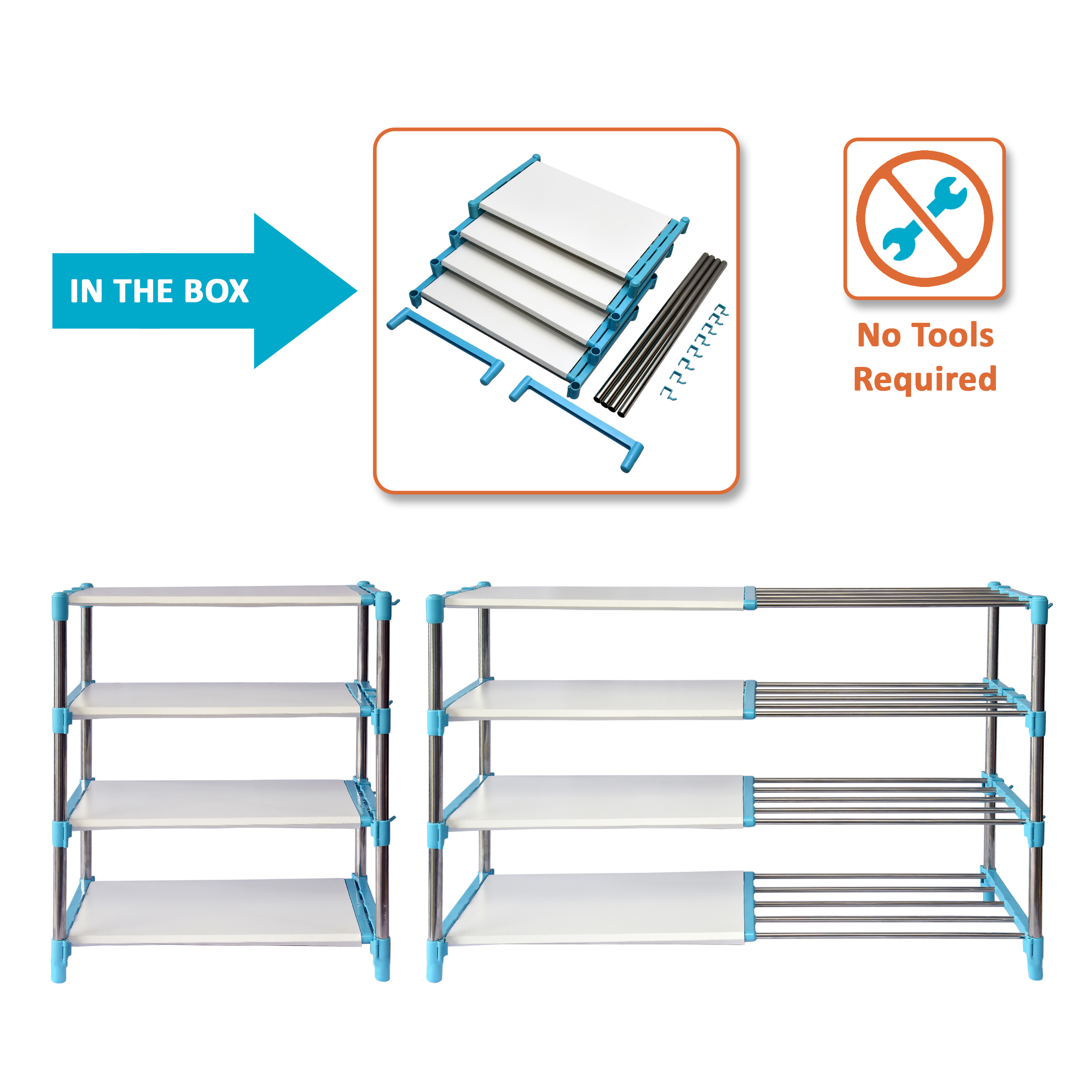 Machine Made Bathroom Storage Racks