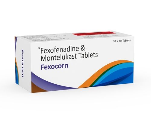 Fexofenadine और Montelukast सोडियम टैबलेट (120/10 Mg)