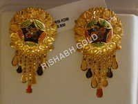 Gold Earings Gender: Women's