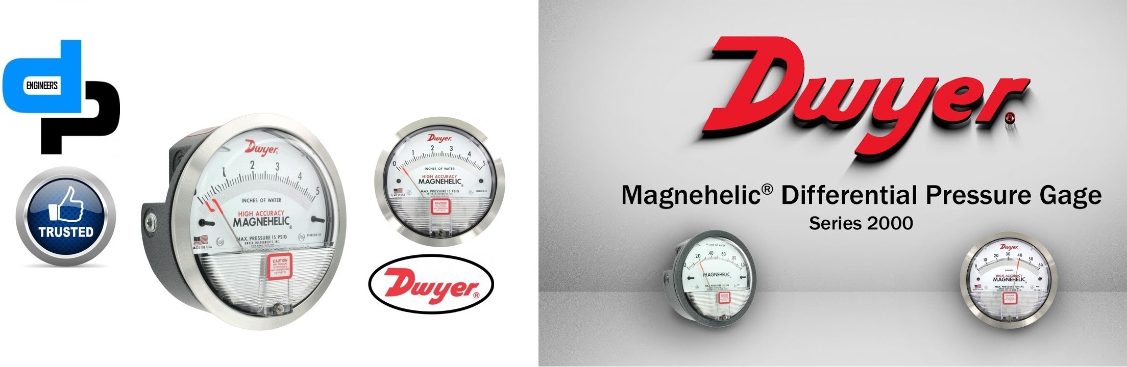 Dwyer Maghnehic Gauge In Kalna West Bengal- Dp Engineers Accuracy: 1 %