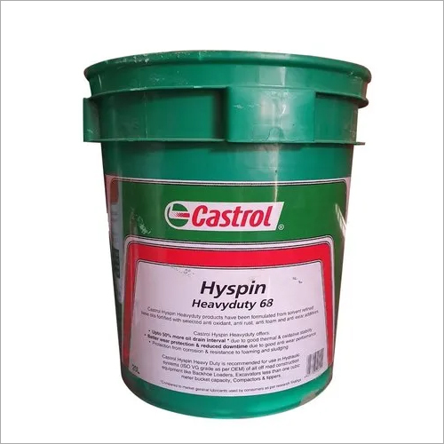Castrol Hyspin Heavy Duty 68 Hydraulic Oil Pack Type: Jar