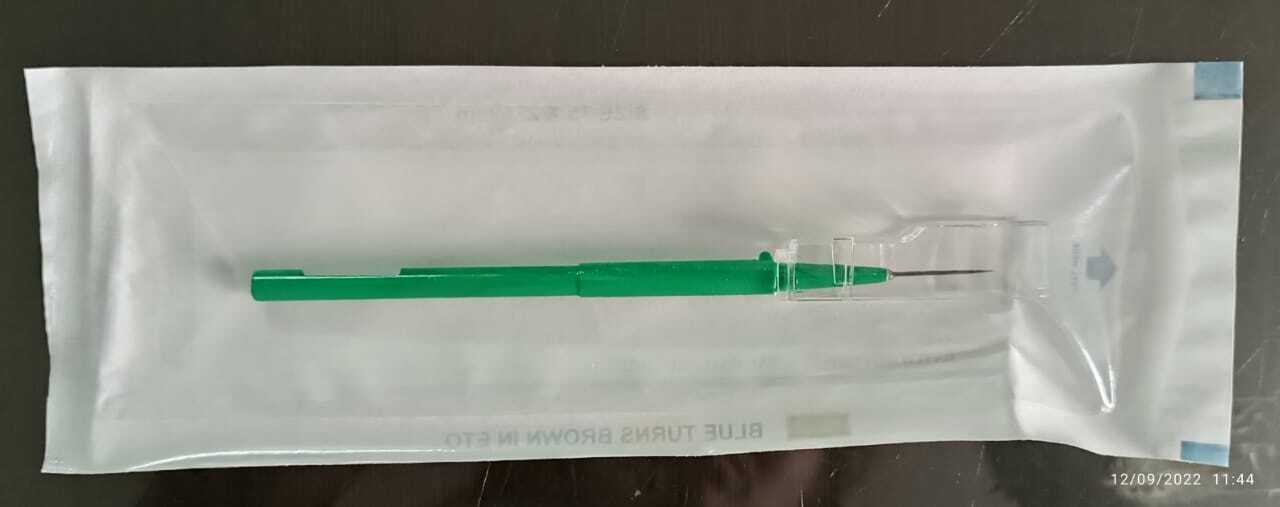 Ophthalmic Surgical Mvr Blade - Stainless Steel, 19g, 20g, 24g | Manual Usage, Sterilized, Standard Grade, Designed For Precision In Surgical Procedures