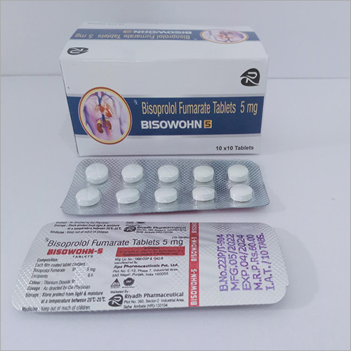 Bisowohn 5 Tablets General Medicines