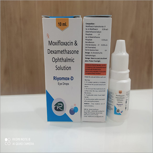 Riyomox D Eye Drops - Drug Type: General Medicines