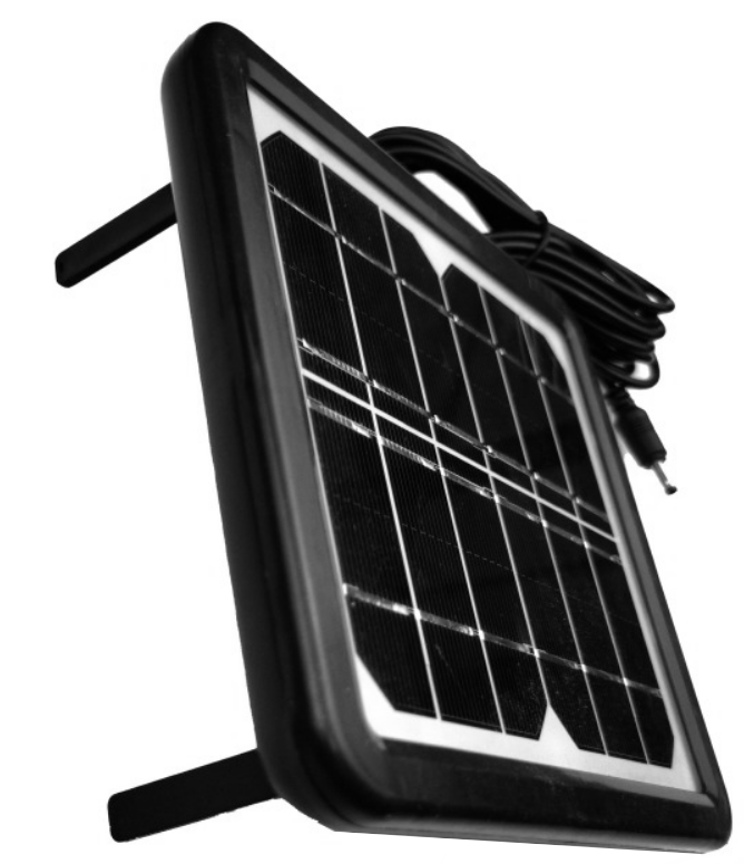 Mini Solar Lighting Kits - Iron, 10.3x9.3x4.5 Cm | 3000mah Battery, 5w Solar Panel, 4 Led Bulbs With 3m Cable, Usb Charging