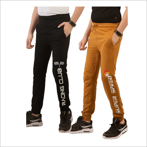 लड़कों के लिए मल्टीकलर Bp72By प्रिंटेड जॉगर स्वेटपैंट