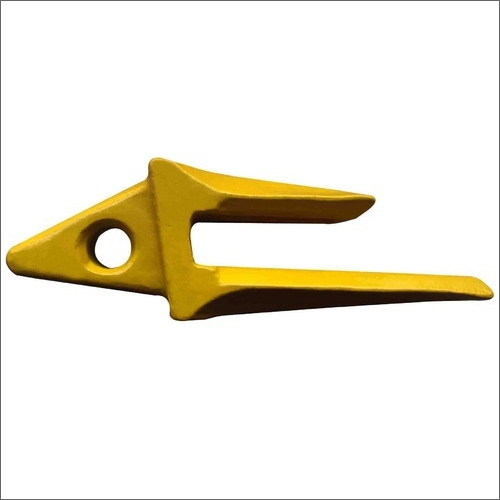 Yellow Steel Bucket Tooth Adapters