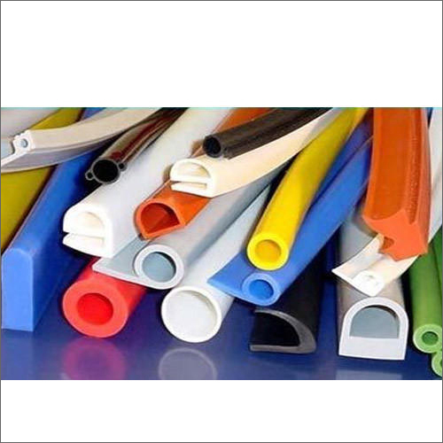 Extruded Rubber Profiles - Color: Multicolor