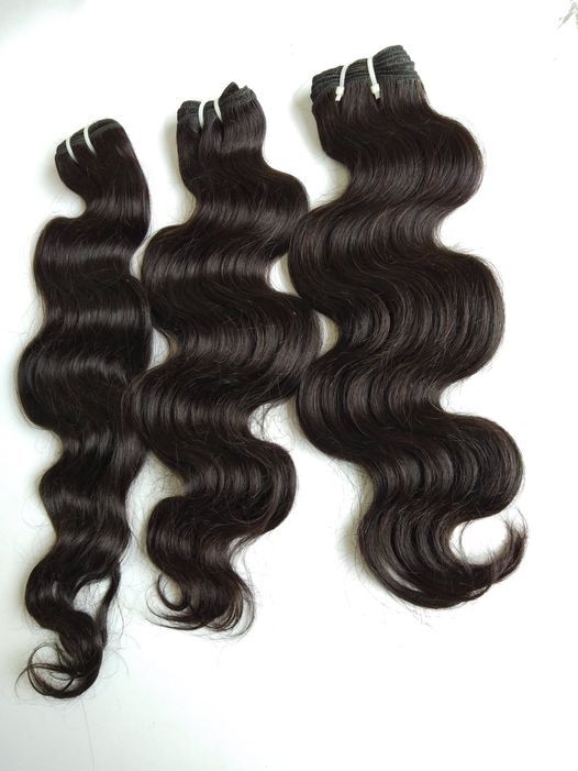 Raw Human Hair Body Wavy Human Hair Extensions Application: Household