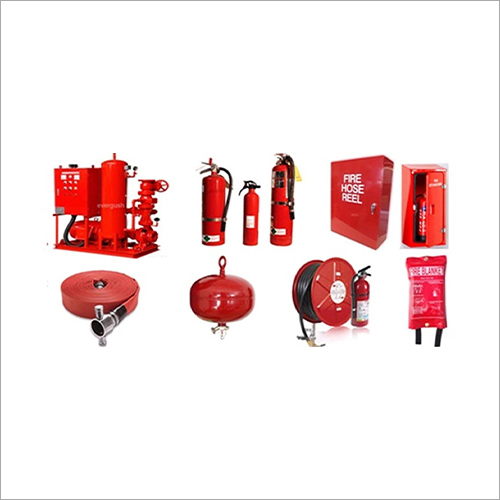 Multicolor Fire Extinguisher System