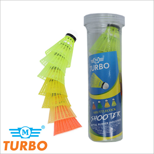 MTBM 28 Shuttle Cock Nylon Shooter - Nylon Material, Round Shape, White Color | Ideal for All Skill Levels, Suitable for Indoor and Outdoor Play