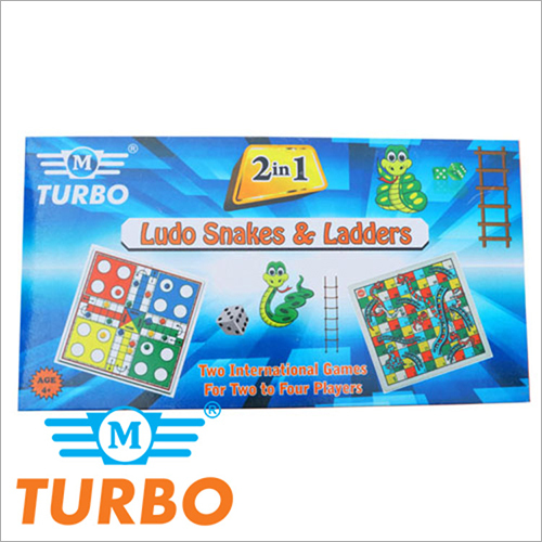 Mtbg 04 Ludo Snakes And Ladder - Square Shape, Multicolour Design | Engaging Game For Family And Friends