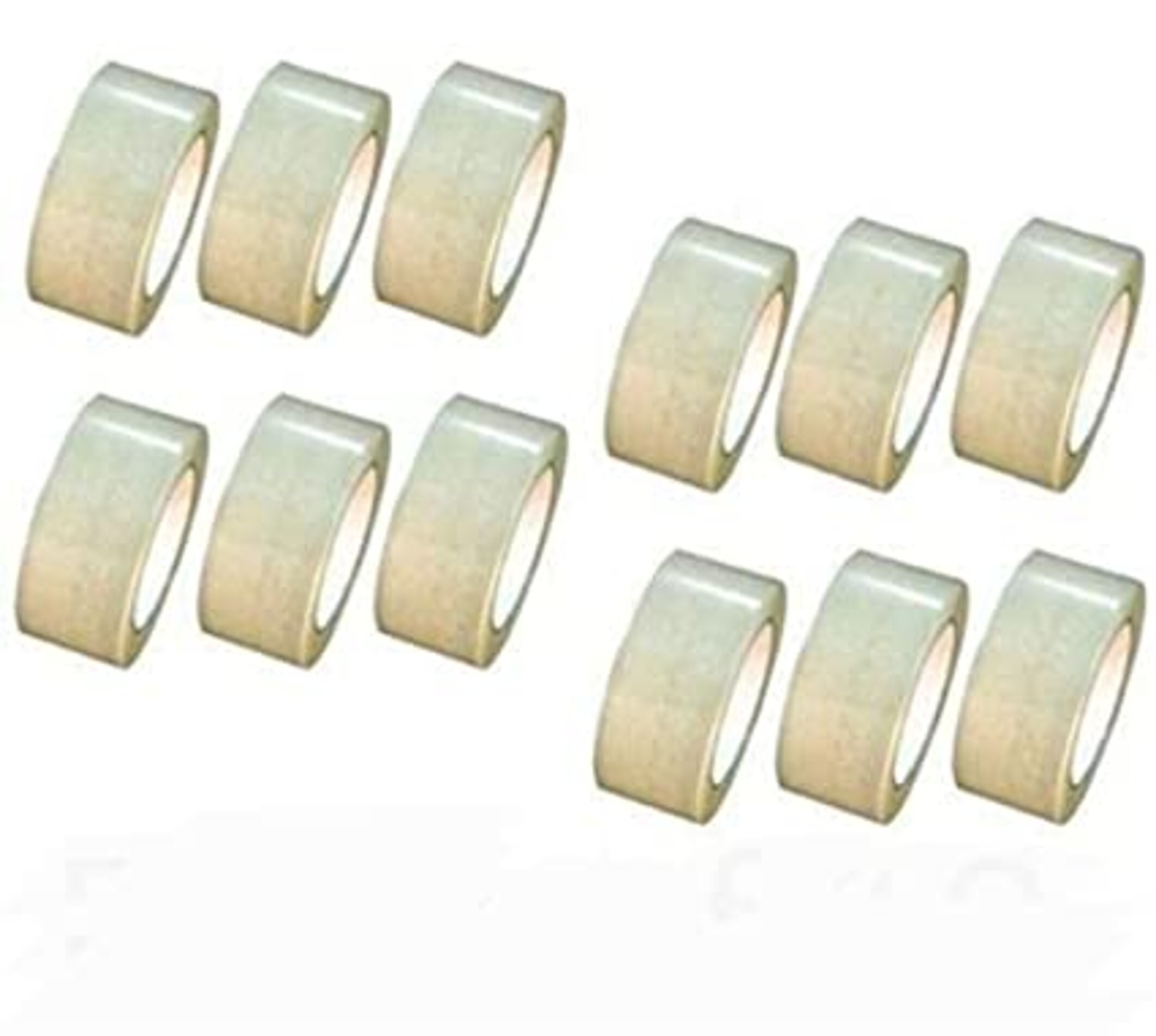 Cello Tape - Pvc Material, Transparent Color | Single-sided Adhesive For Carton Sealing