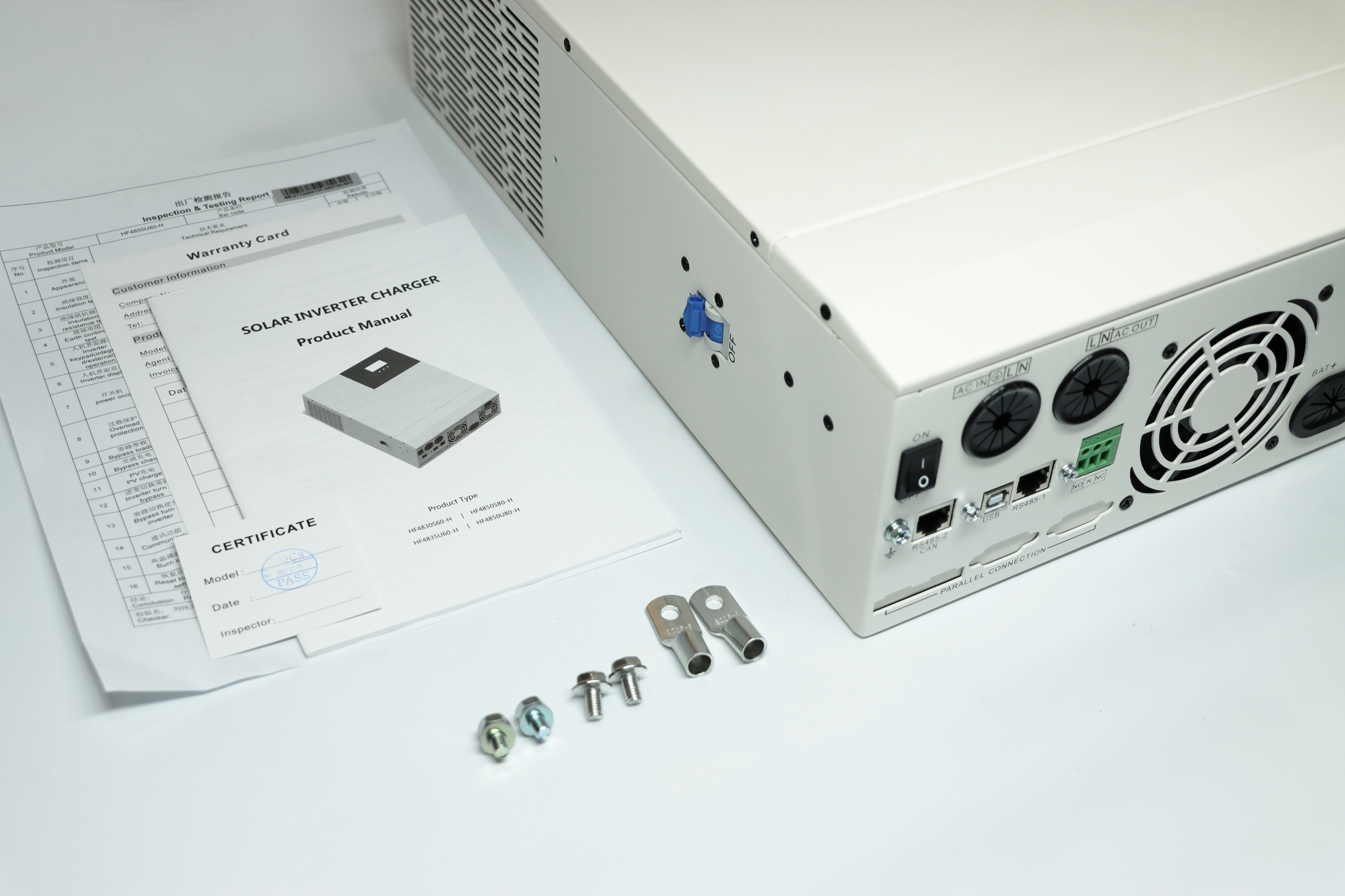 Silver 3500-5000w Hybrid Inverter