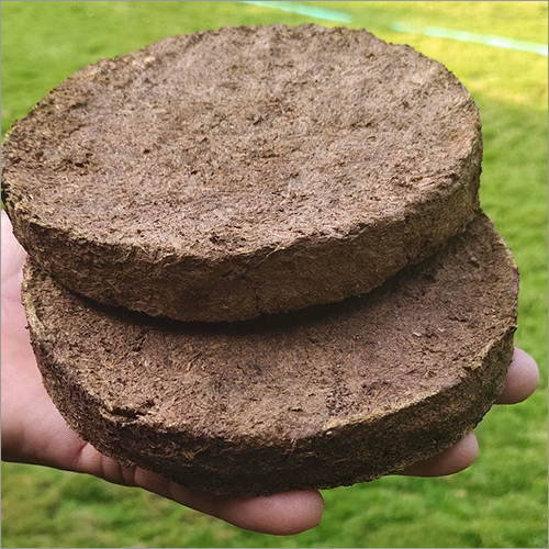 Dry Cow Dung Cake - Handcrafted Dung Cake, First Class Quality | Made From Premium Cow And Buffalo Dung, Ideal For Traditional Cooking In Chulha