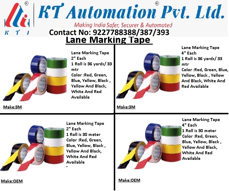 Lane / Floor Marking Tape - 3m