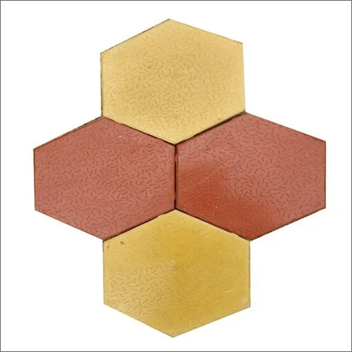 200 X 200 सेमी हेक्सागोन इंटरलॉकिंग पेवर ब्लॉक ड्राई डेंसिटी ग्रेड: फर्स्ट क्लास