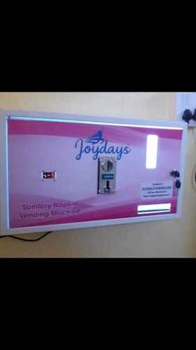 Purple Automatic Sanitary Napkins Vending Machine
