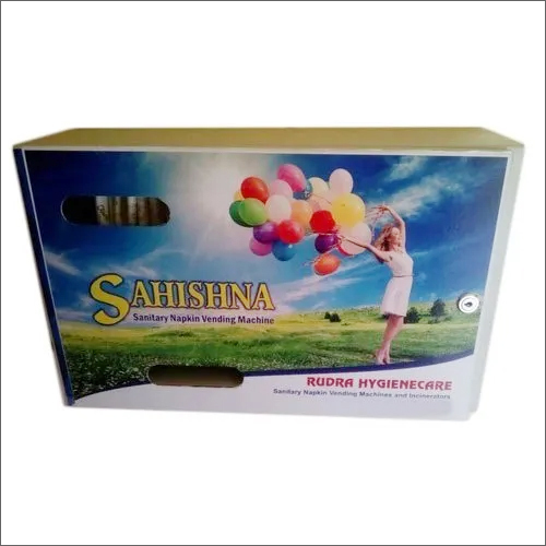 Blue 25 Storage Capacity Napkin Vending Machine
