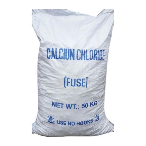 50 किलो बैग कैल्शियम क्लोराइड फ्यूज आवेदन: औद्योगिक