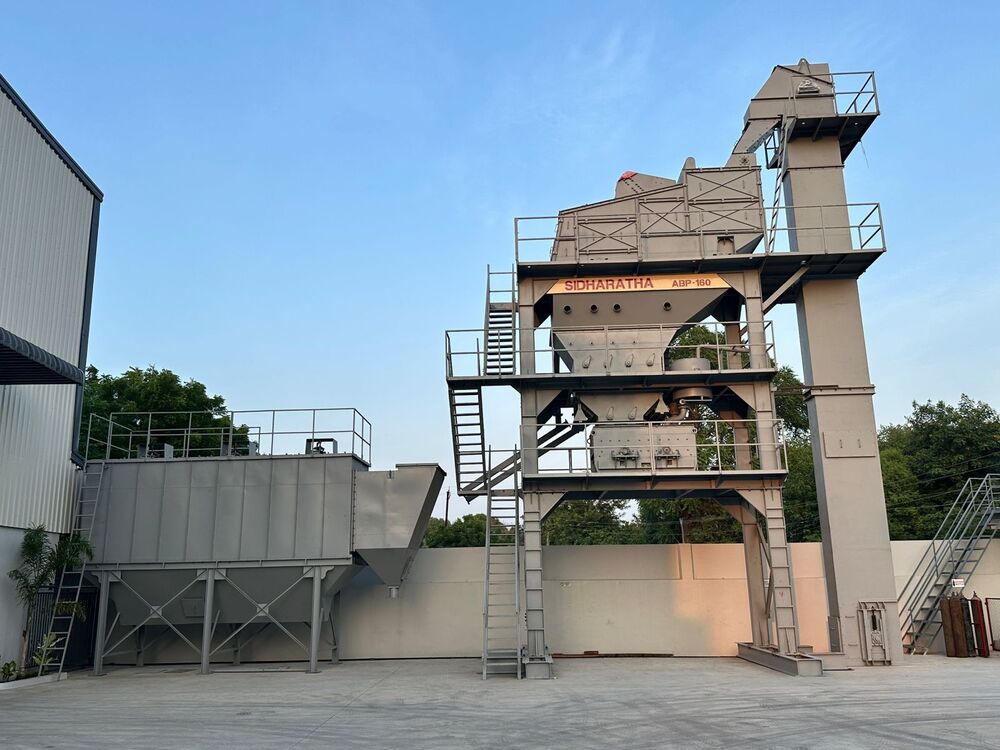 स्वचालित डामर बैच मिक्स प्लांट