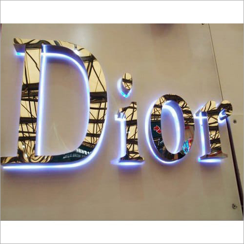 3d Ss Letter - Stainless Steel
