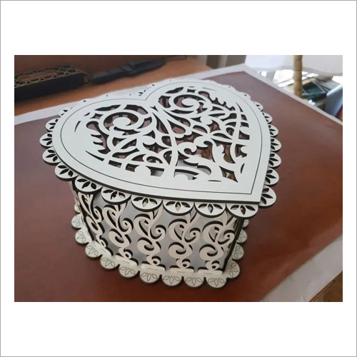 Decorative Heart Box Laser Cutting Services