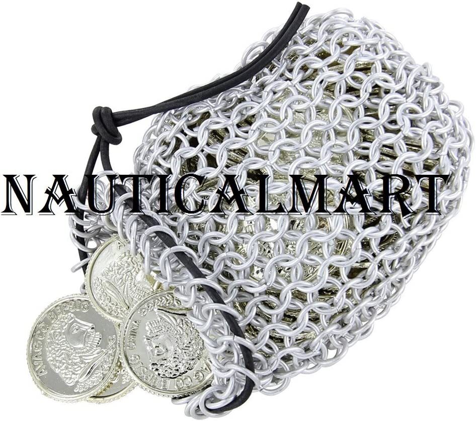Medieval Chainmail Dice Bag Chainmail Pouch