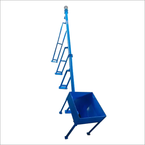 Mild Steel Storage Hopper - Metal Fabrication, Various Sizes Available, Blue Finish | Ideal for Industrial Applications
